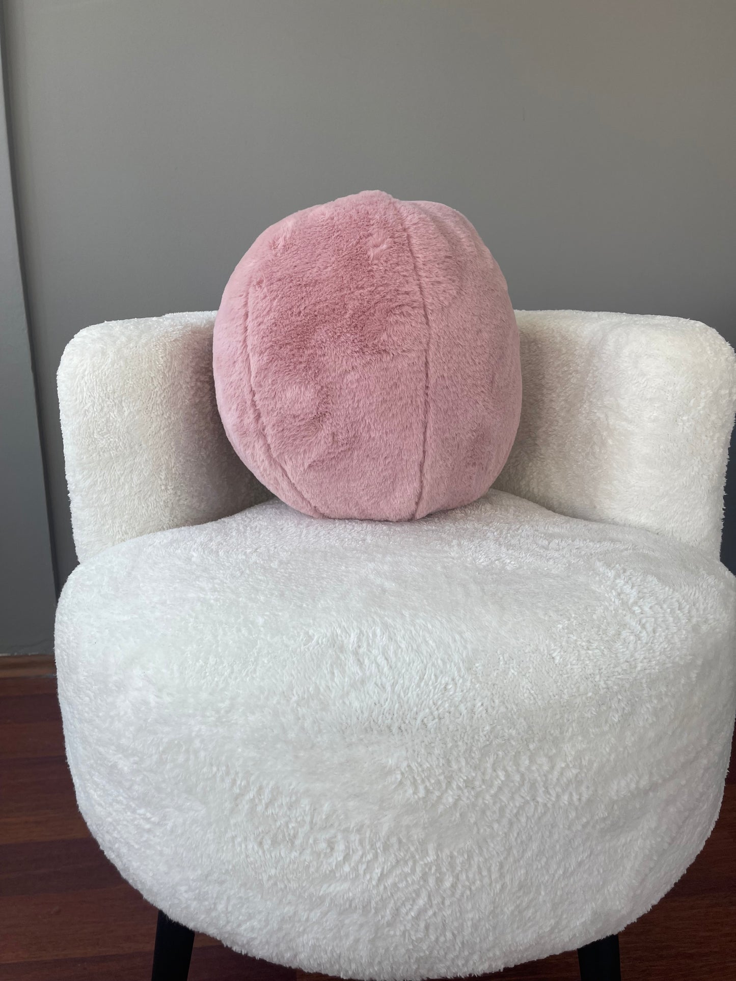 Arvely Toscana Plush Round Pillow