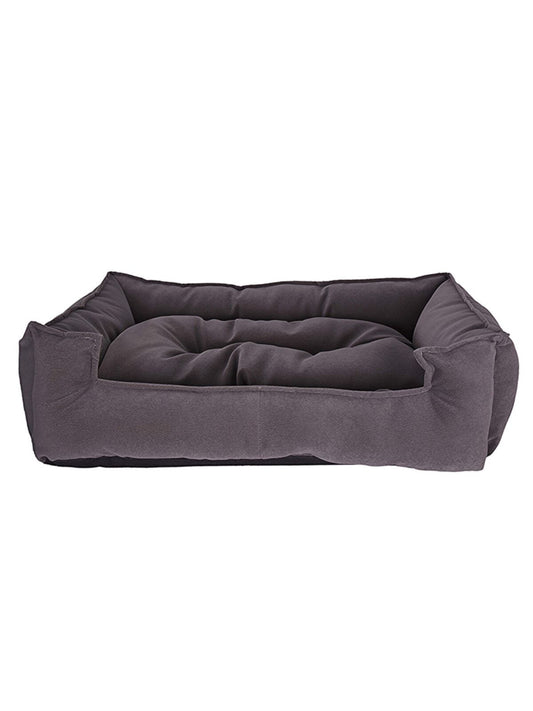 Arvely Gray Cat and Dog Bed