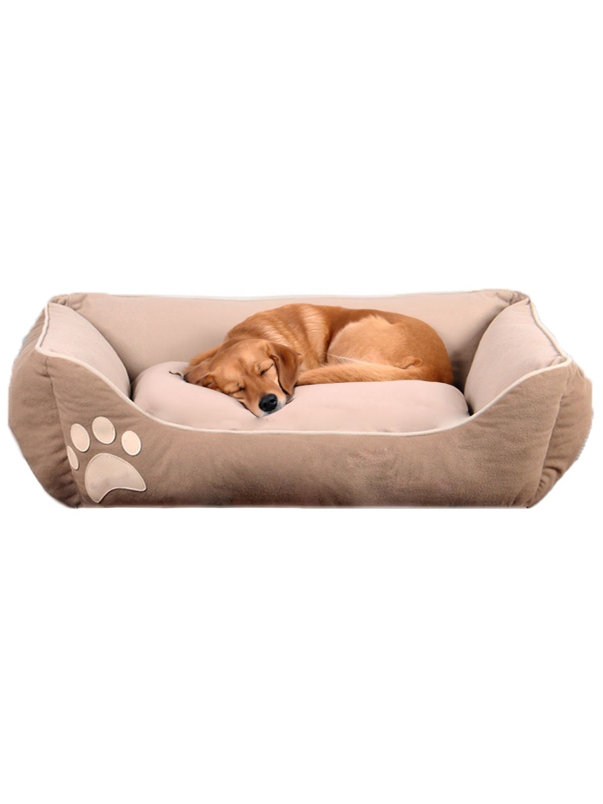 Arvely Brown Cat and Dog Bed