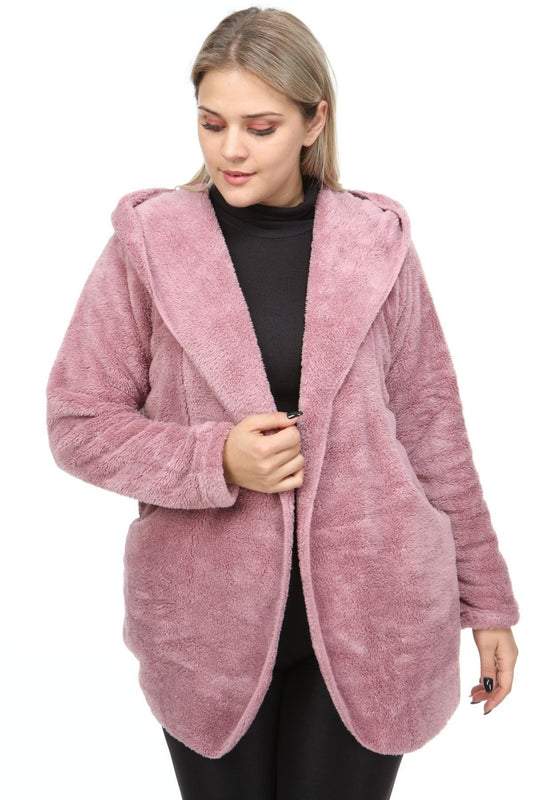 Arvely Women Fleece Cardigan